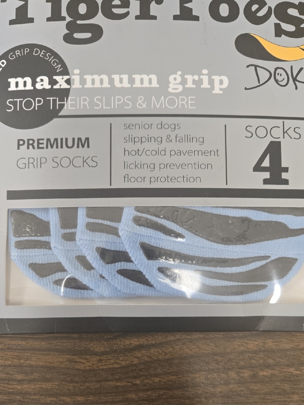 💥Tiger Toes Dog Socks - Picture 5 of 13